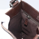 GUCCI GG Canvas Shoulder Bag Beige Silver 27639 Auth 166628-19