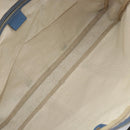 GUCCI GG Supreme Business Bag PVC Beige Gold 208463 Auth 166629-11