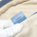 GUCCI GG Supreme Business Bag PVC Beige Gold 208463 Auth 166629-12