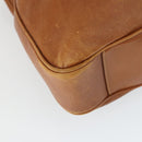 GUCCI Bamboo Hand Bag Leather 2way Brown Gold 001 1577 2615 Auth 166632-17
