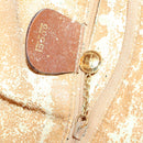 GUCCI Bamboo Hand Bag Leather 2way Brown Gold 001 1577 2615 Auth 166632-20