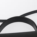 Christian Dior Hand Bag Leather 2way Black Gold Auth 166637-8