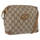 GUCCI GG Supreme Shoulder Bag PVC Beige Gold 007 115 4916 Auth 166642-1