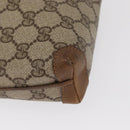 GUCCI GG Supreme Shoulder Bag PVC Beige Gold 007 115 4916 Auth 166642-12