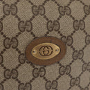 GUCCI GG Supreme Shoulder Bag PVC Beige Gold 007 115 4916 Auth 166642-15