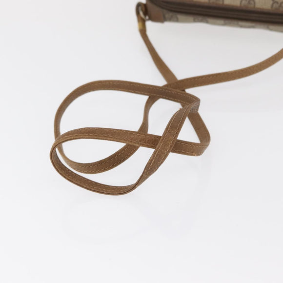 GUCCI GG Supreme Shoulder Bag PVC Beige Gold 007 115 4916 Auth 166642