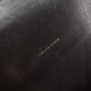 CELINE C Sulky Shoulder Bag Canvas Beige Gold Auth 166644-10