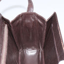CELINE C Sulky Shoulder Bag Canvas Beige Gold Auth 166644-19