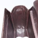 CELINE C Sulky Shoulder Bag Canvas Beige Gold Auth 166644-20