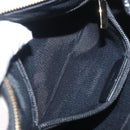 Salvatore Ferragamo Vala Shoulder Bag Leather Black Gold Auth 166657-11