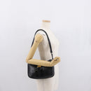Salvatore Ferragamo Vala Shoulder Bag Leather Black Gold Auth 166657-22