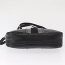 Salvatore Ferragamo Vala Shoulder Bag Leather Black Gold Auth 166657-5