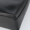 Salvatore Ferragamo Shoulder Bag Leather Black Silver Auth 166658-15