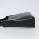 Salvatore Ferragamo Shoulder Bag Leather Black Silver Auth 166658-4