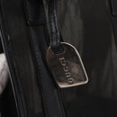 GUCCI Mesh Hand Bag Nylon Leather Black 000 2058 0500 Auth 166665-10