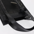 GUCCI Mesh Hand Bag Nylon Leather Black 000 2058 0500 Auth 166665-6