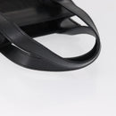 GUCCI Mesh Hand Bag Nylon Leather Black 000 2058 0500 Auth 166665-7
