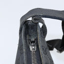 GUCCI GG Canvas Shoulder Bag Black Silver 122793 Auth 166666-10