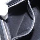 GUCCI GG Canvas Shoulder Bag Black Silver 122793 Auth 166666-22