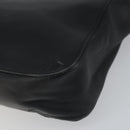 GUCCI Bamboo Hand Bag Leather Black 002 1061 Auth 166673-9