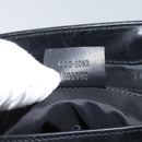 GUCCI Bamboo Hand Bag Leather Black 002 1061 Auth 166673-12