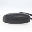 GUCCI Bamboo Hand Bag Leather 2way Black Gold 001 3444 1577 Auth 166674-5