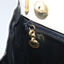 Salvatore Ferragamo Vala Hand Bag Leather White Gold Auth 166678-20
