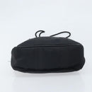 Salvatore Ferragamo Shoulder Bag Canvas Black Gold Auth 166679-5