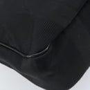 Salvatore Ferragamo Shoulder Bag Canvas Black Gold Auth 166679-9