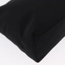 Salvatore Ferragamo Vala Shoulder Bag Nylon Black Auth 166682-16