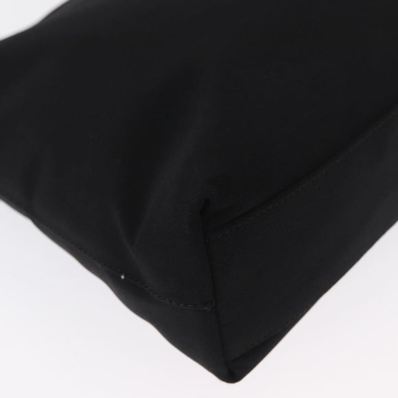 Salvatore Ferragamo Vala Shoulder Bag Nylon Black Auth 166682