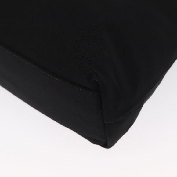 Salvatore Ferragamo Vala Shoulder Bag Nylon Black Auth 166682