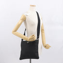 PRADA Shoulder Bag Nylon Black Silver Auth 166684-23