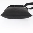 PRADA Shoulder Bag Nylon Black Silver Auth 166684-5