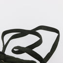 PRADA Backpack Nylon Khaki Silver Auth 166688-15
