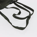 PRADA Backpack Nylon Khaki Silver Auth 166688-8
