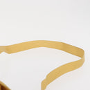 PRADA Shoulder Bag Nylon Yellow Silver Auth 166691-7