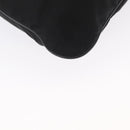 PRADA Shoulder Bag Nylon Black Silver Auth 166693-16