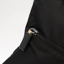 PRADA Shoulder Bag Nylon Black Silver Auth 166693-9