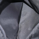 PRADA Shoulder Bag Nylon Black Silver Auth 166693-24