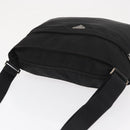 PRADA Shoulder Bag Nylon Black Silver Auth 166693-6