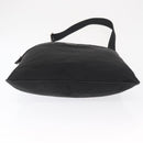 PRADA Shoulder Bag Nylon Black Silver Auth 166693-5