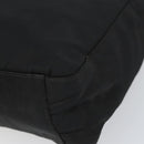 PRADA Tragetasche Nylon Schwarz Silber Original 166698-8