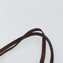 FENDI Zucca Canvas Tote Bag Black Brown Auth 166699-8