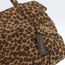 BOTTEGA VENETA Hand Bag Nylon Brown Auth 166702-10