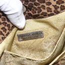 BOTTEGA VENETA Hand Bag Nylon Brown Auth 166702-17