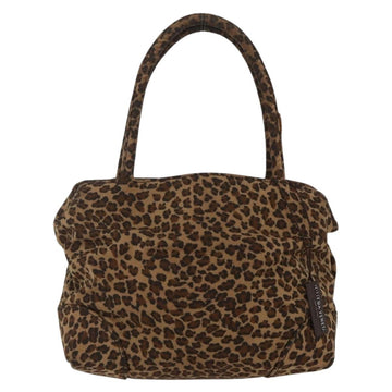 BOTTEGA VENETA Hand Bag Nylon Brown Auth 166702 - 0