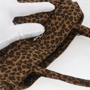 BOTTEGA VENETA Hand Bag Nylon Brown Auth 166702-6