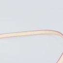 LOEWE Anagram Shoulder Bag Canvas Pink Silver Auth 166707-8