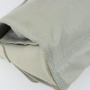 LOEWE Anagram Shoulder Bag Leather Gray Gold Auth 166708-16